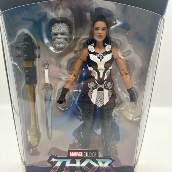 Marvel Legends Thor Love & Thunder King Valkyrie 6” Action Figure BAF Korg - Picture 4 of 12